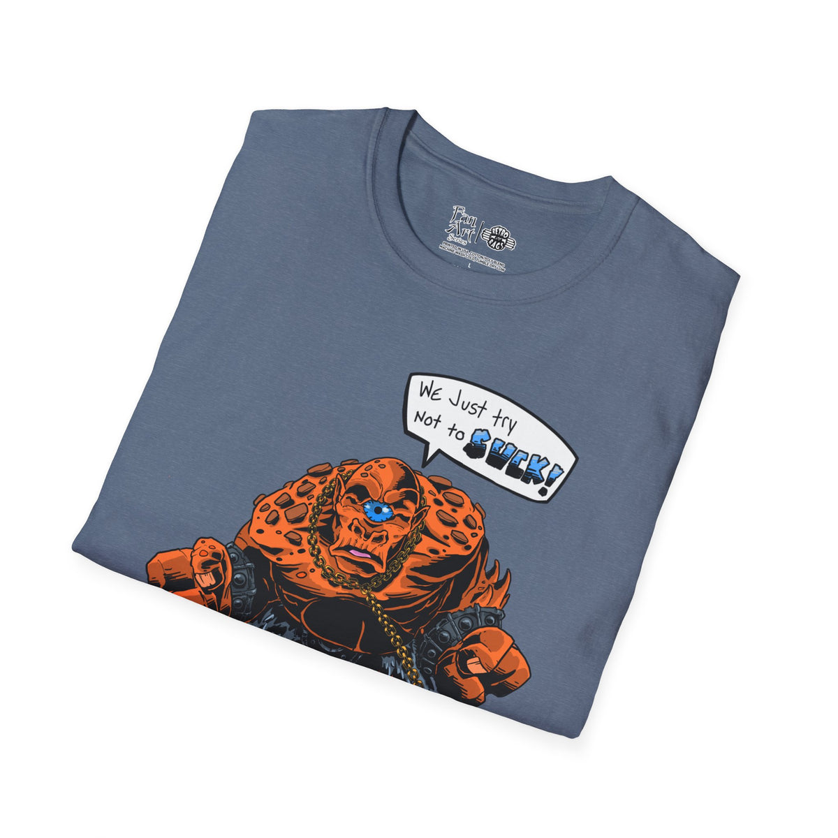 CB's Birthday Brontus | Mythic Legions | Fan Art | Soft T-Shirt