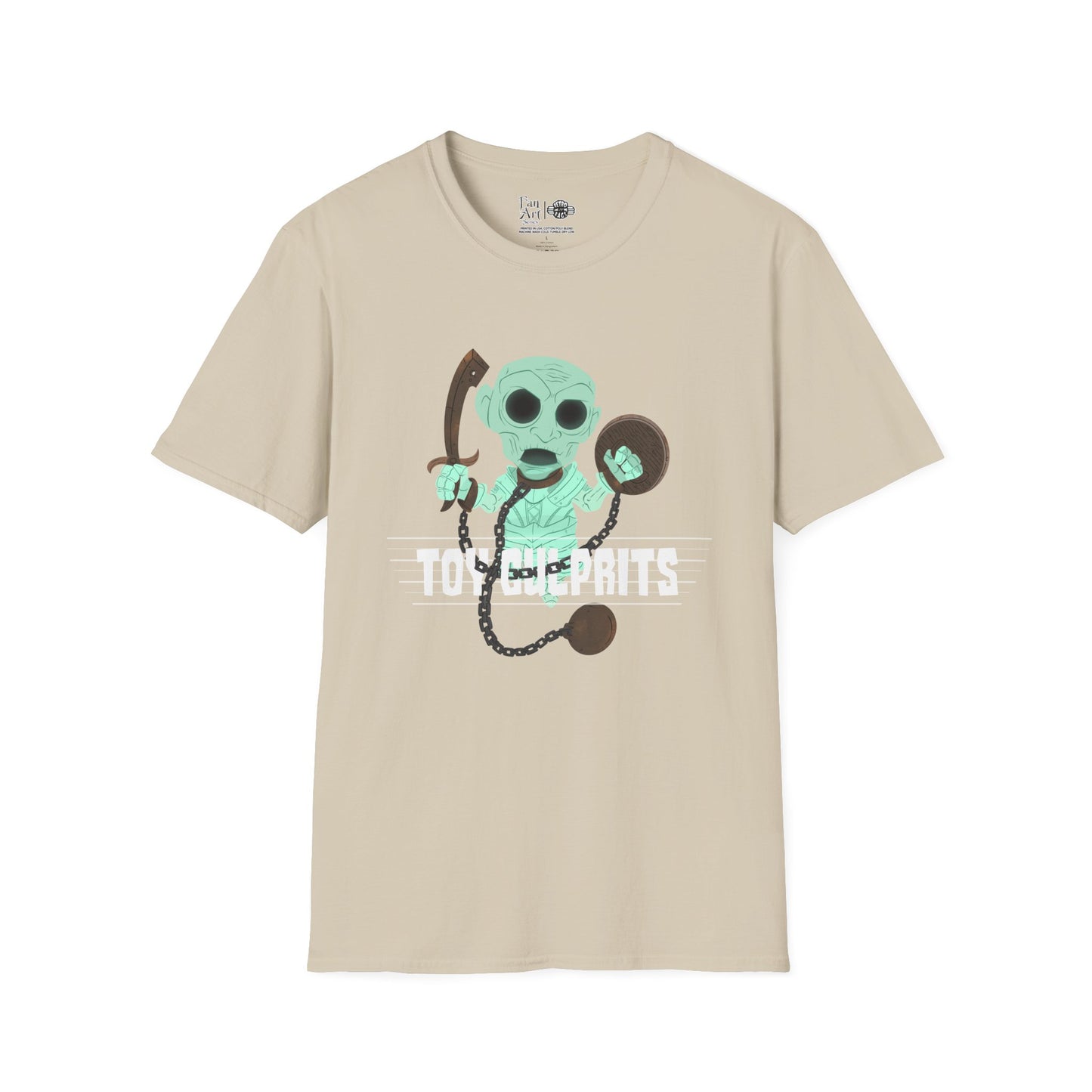 Toy Culprits Green Ghost | Mythic Legions | Fan Art | Soft T-Shirt