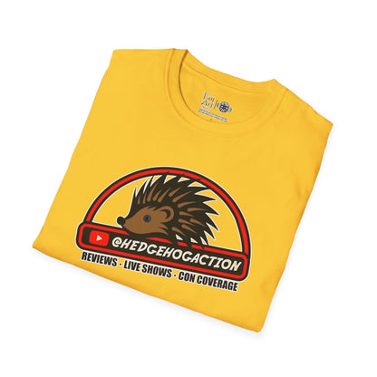 Hedgehog Action Logo | Mythic Legions | Fan Art | Soft T-Shirt