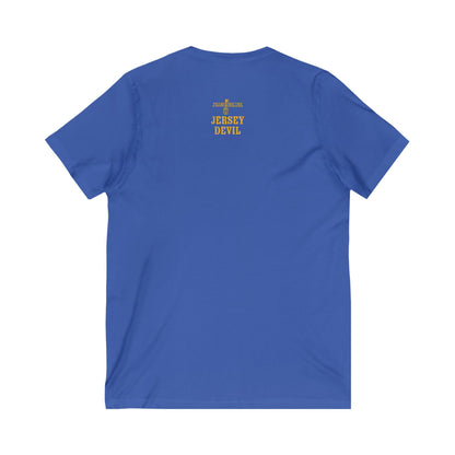 The Jersey Devil | Figura Obscura | V-Neck T-Shirt