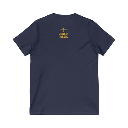 The Jersey Devil | Figura Obscura | V-Neck T-Shirt