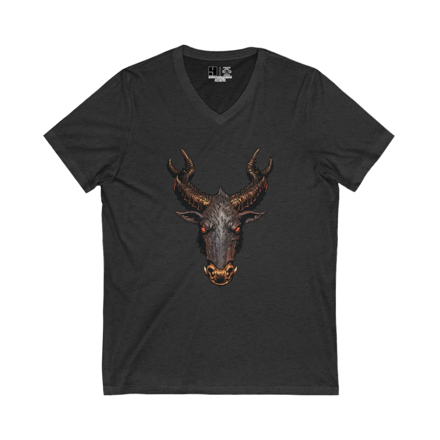 The Jersey Devil | Figura Obscura | V-Neck T-Shirt