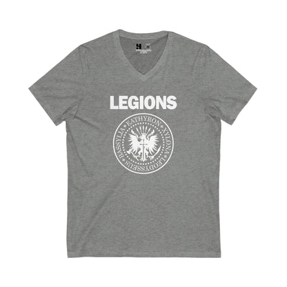 Heroic Factions Presidential Seal | Fan Art | Mythic Legions | V-Neck T-Shirt