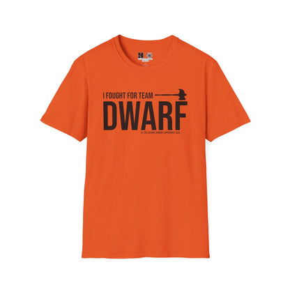 Team Dwarf Legions Con 2026 (Black Logo) | Mythic Legions | Soft T-Shirt