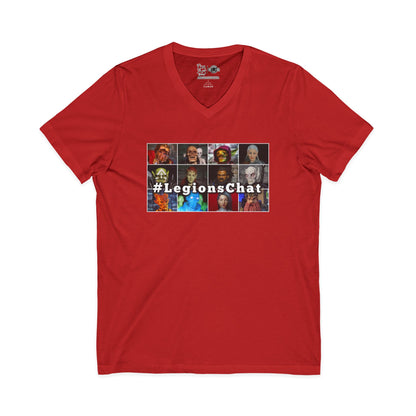 LegionsChat | Mythic Legions | Fan Art | V-Neck T-Shirt