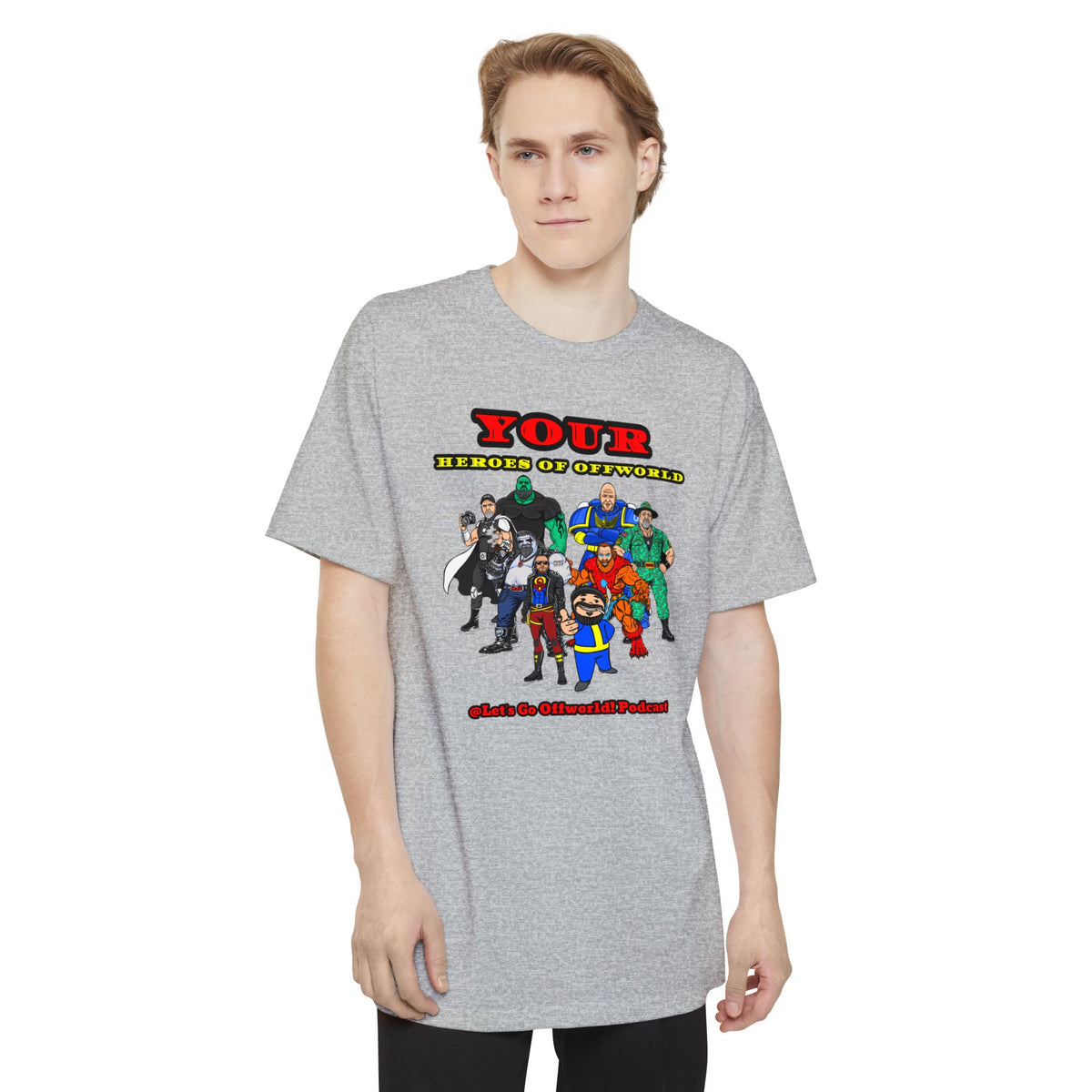 Heroes of Offworld | Mythic Legions | Fan Art | Tall T-Shirt