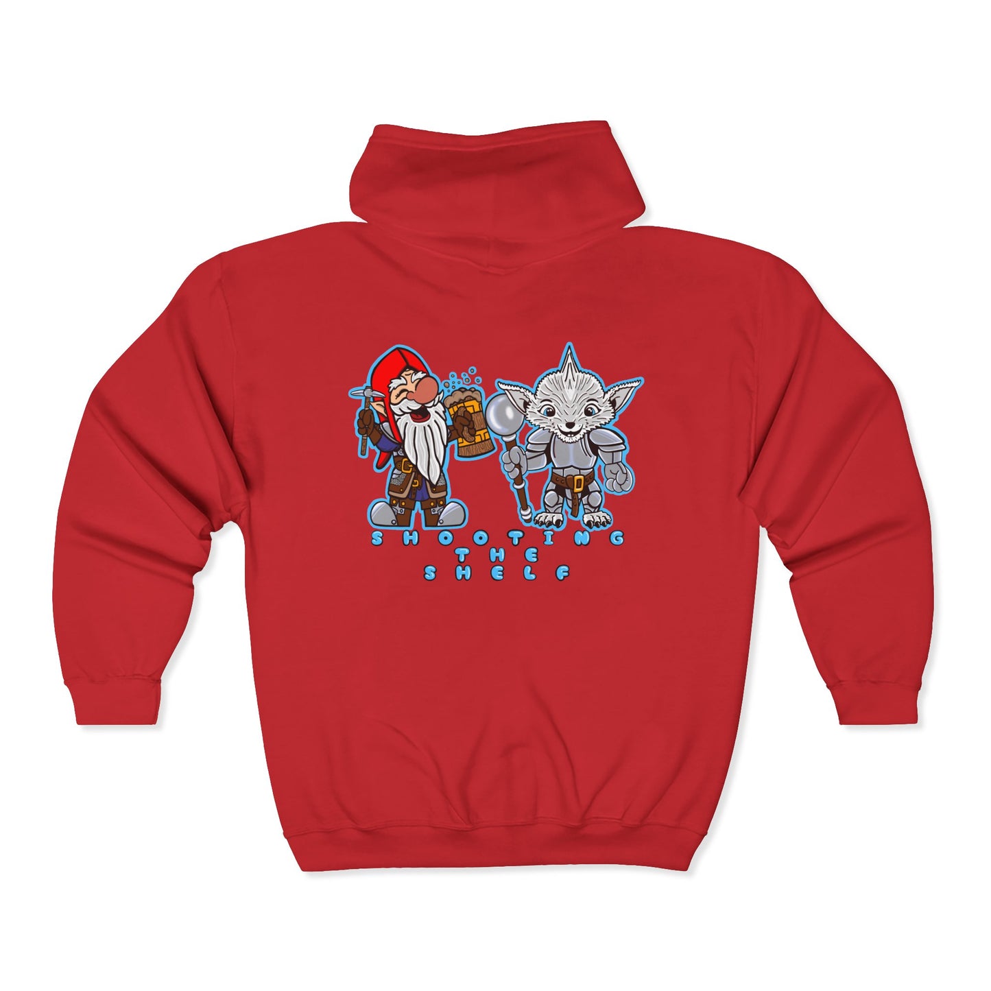 Shooting the Shelf | Mythic Legions | Fan Art | Full Zip Hoodie