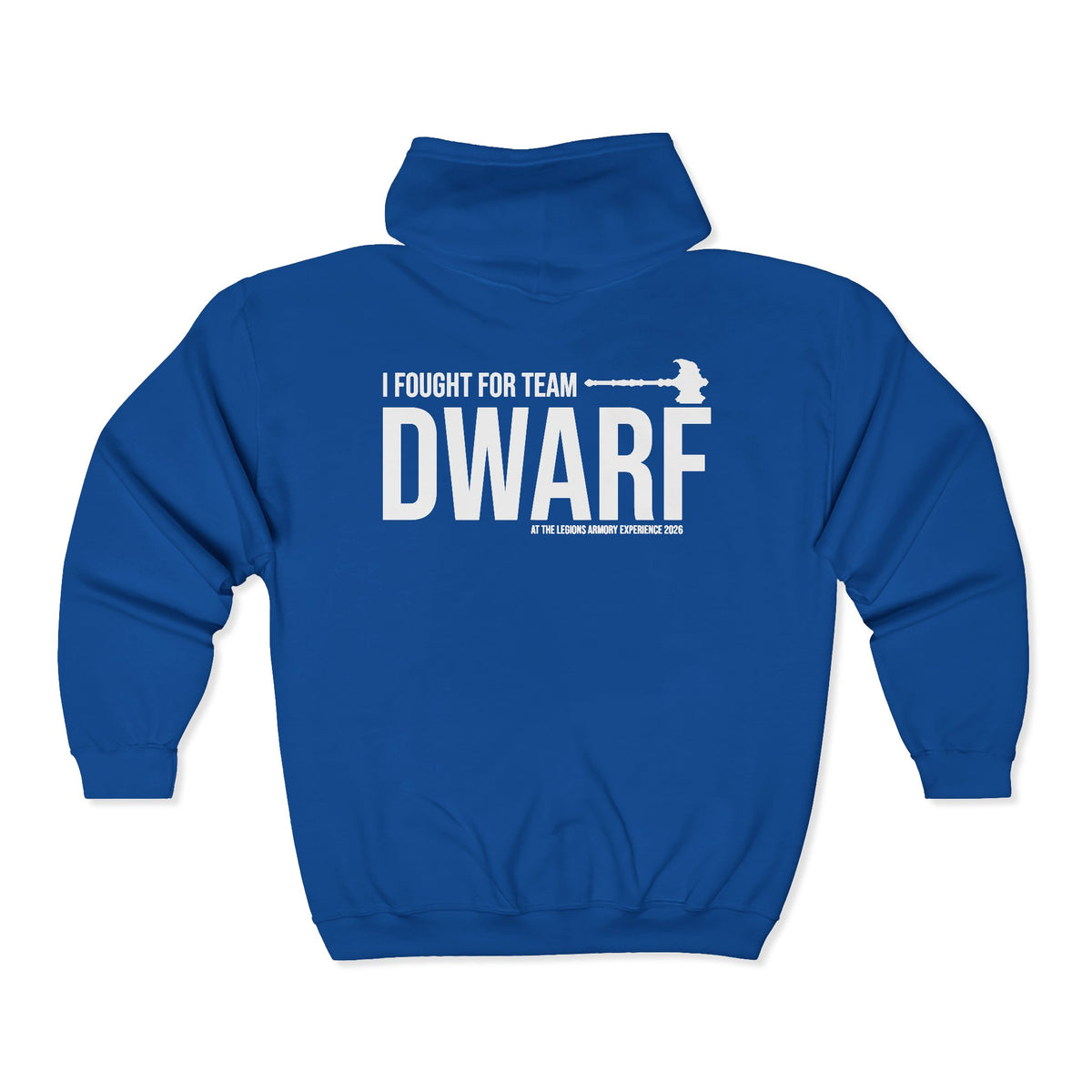 Team Dwarf Legions Con 2026  | Mythic Legions | Full Zip Hoodie