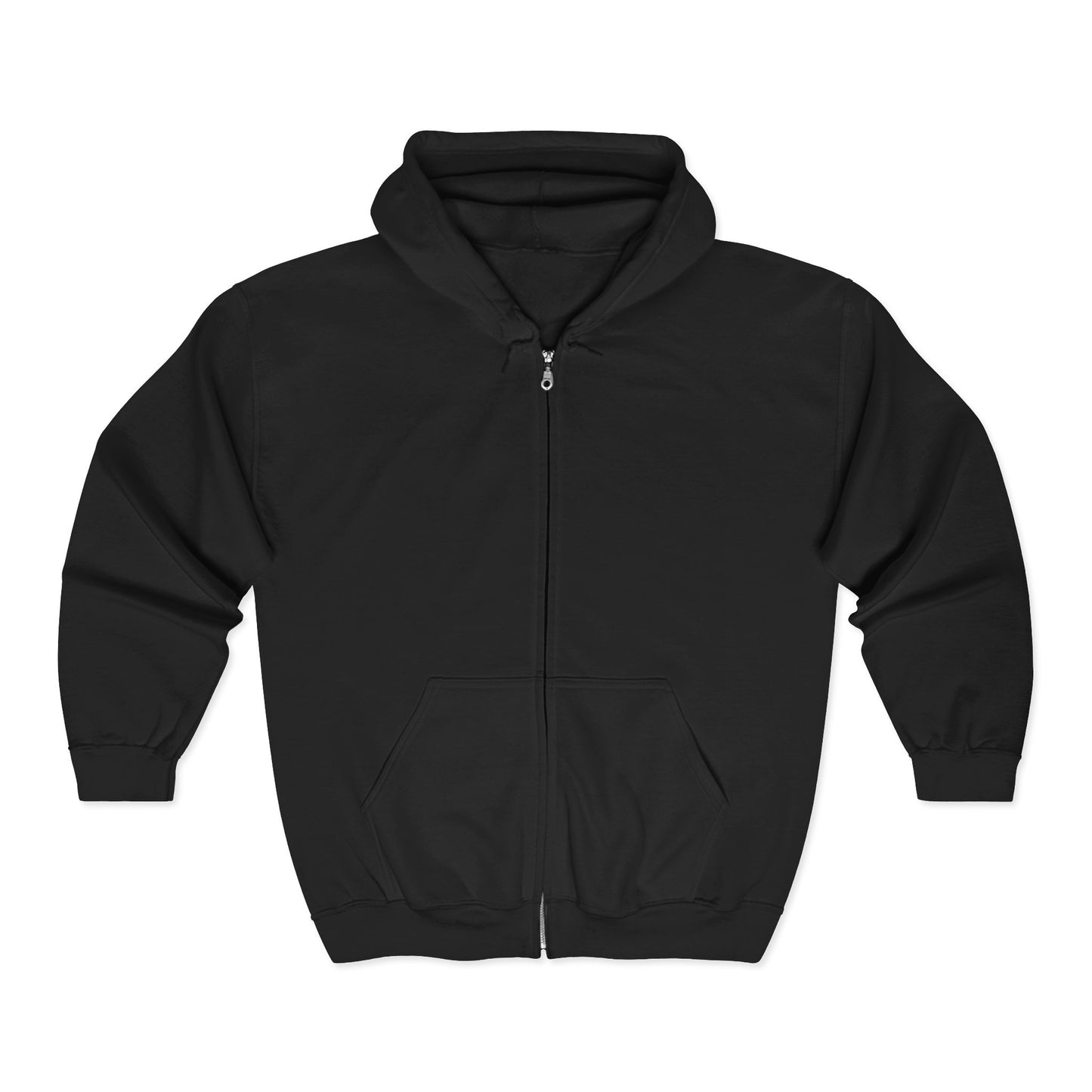 4H Metal Logo White | Mythic Legions | Full Zip Hoodie