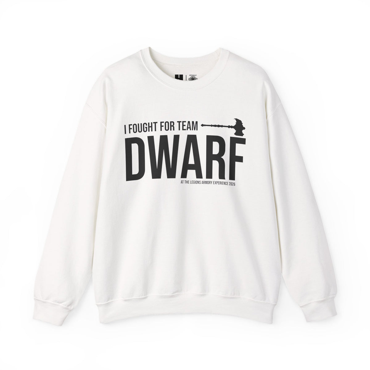 Team Dwarf Legions Con 2026 (Black Logo) | Mythic Legions | Sweatshirt