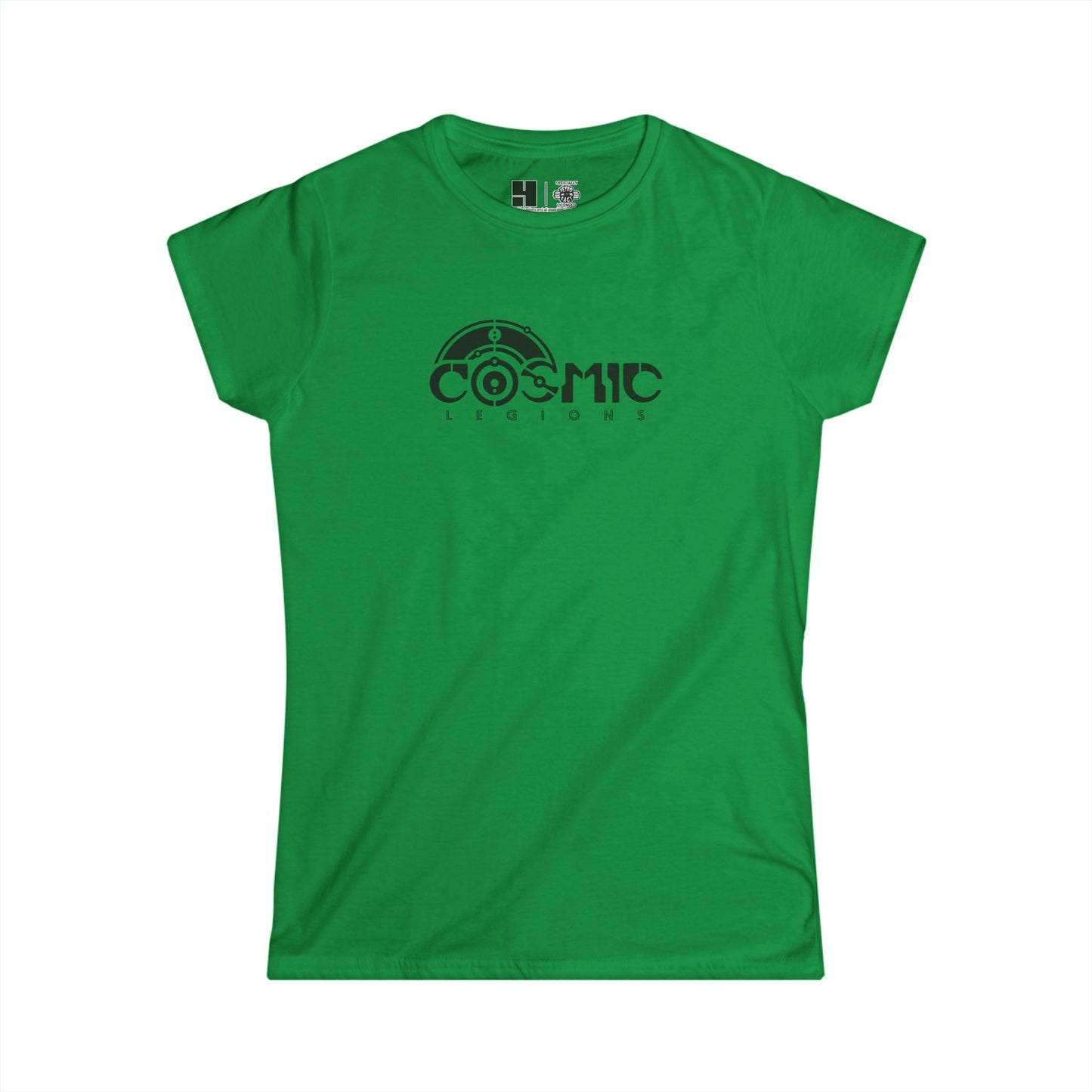 Cosmic Legions Logo | Black | Women's Soft T-Shirt