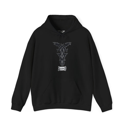 4H | Wing | Skull Logo | w_ Logo | Mythic Legions | Pullover Hoodie
