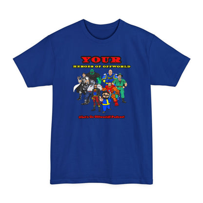 Heroes of Offworld | Mythic Legions | Fan Art | Tall T-Shirt
