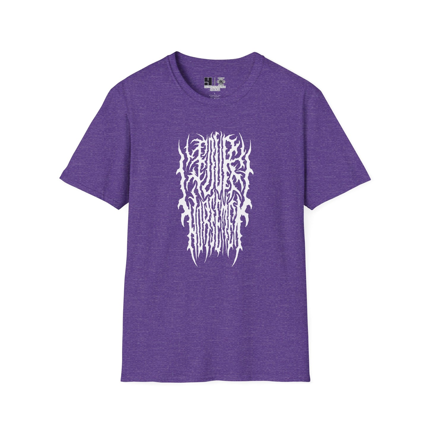 4H Metal Logo White | Mythic Legions | Soft T-Shirt