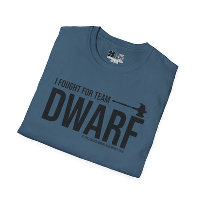 Team Dwarf Legions Con 2026 (Black Logo) | Mythic Legions | Soft T-Shirt