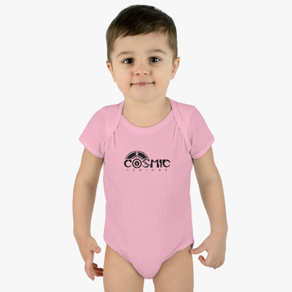 Cosmic Legions Logo | Black | Baby Bodysuit