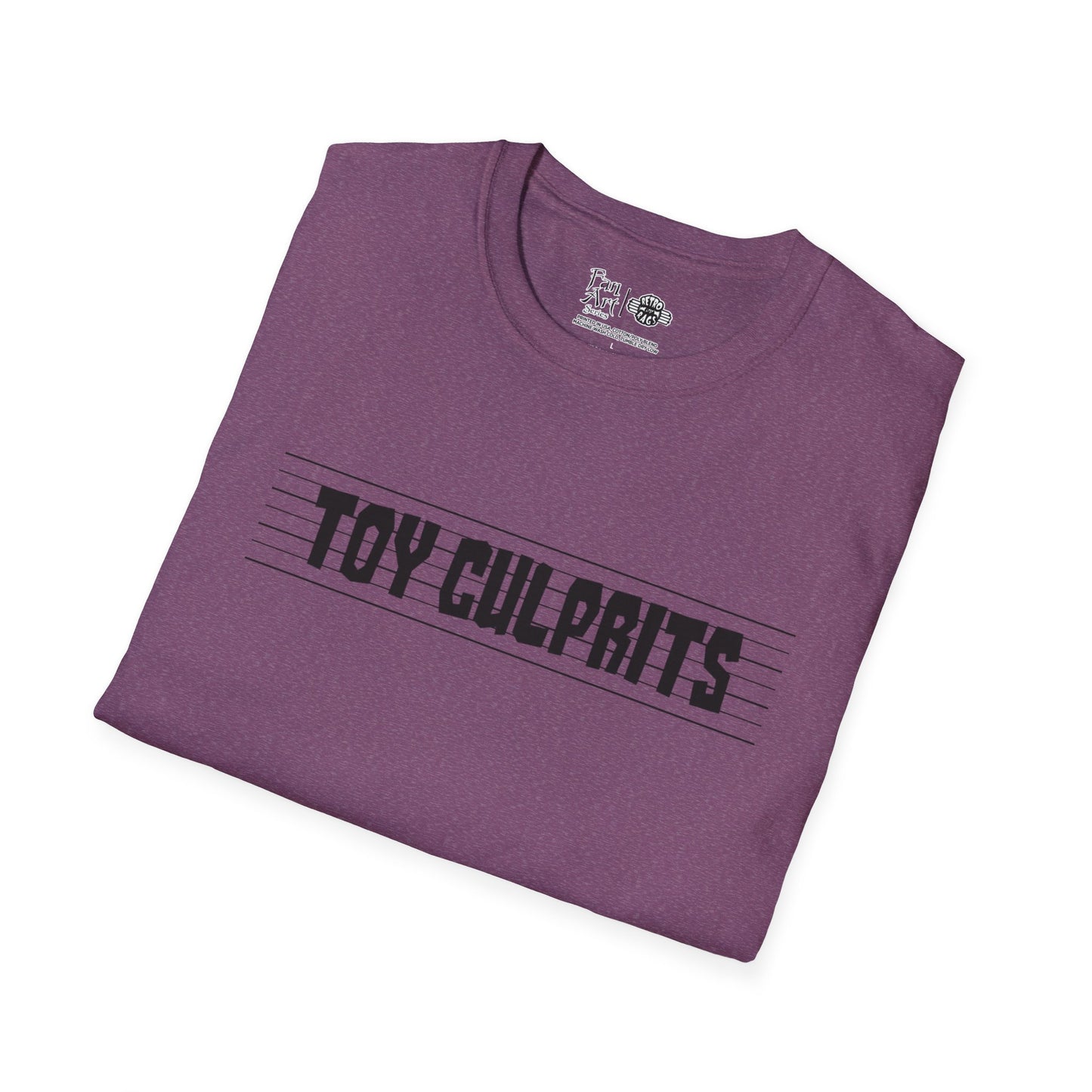 Toy Culprits Black Logo | Mythic Legions | Fan Art | Soft T-Shirt