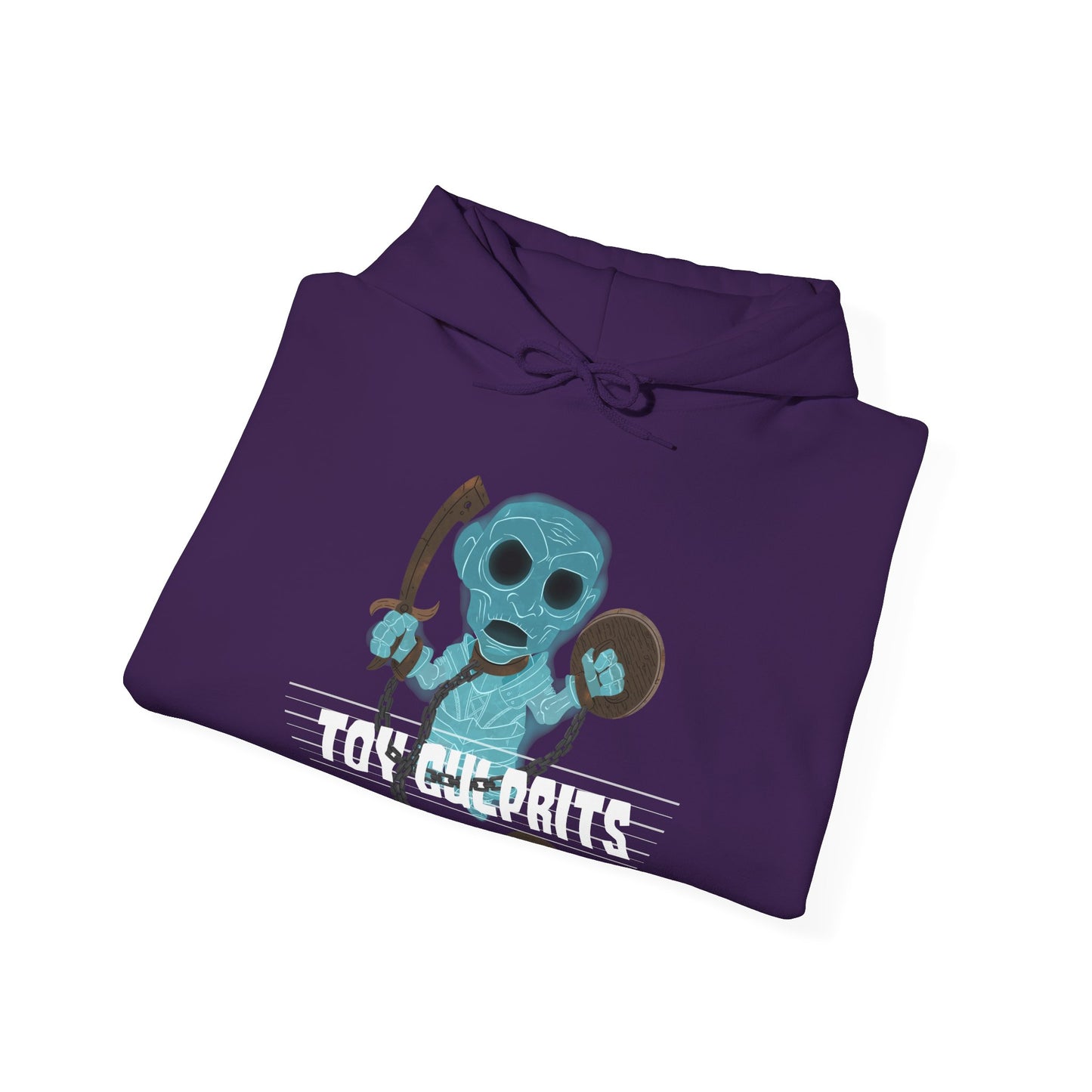 Toy Culprits Blue Ghost | Mythic Legions | Fan Art | Pullover Hoodie