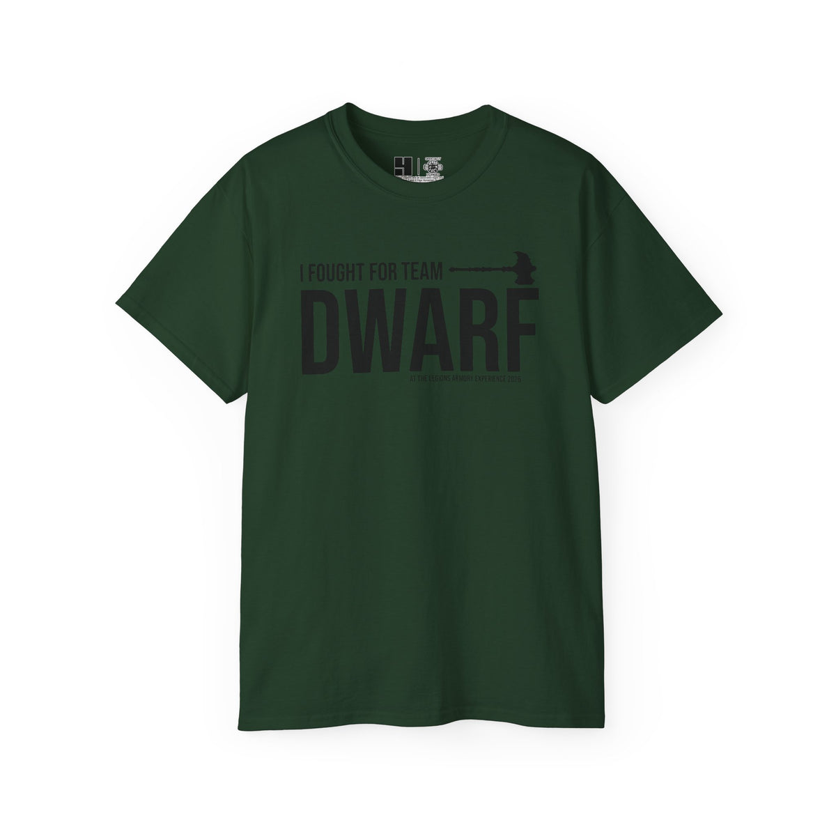 Team Dwarf Legions Con 2026 (Black Logo)  | Mythic Legions | Standard T-Shirt