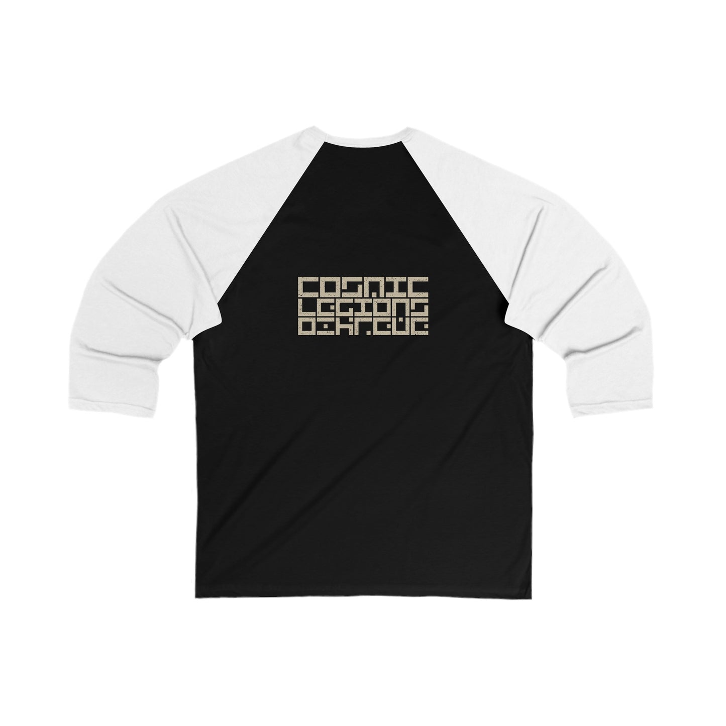 OxKrewe v2| Tan | Cosmic Legions | 3\4 Sleeve Baseball T-Shirt