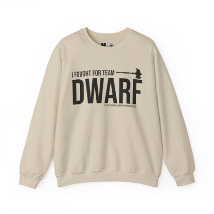 Team Dwarf Legions Con 2026 (Black Logo) | Mythic Legions | Sweatshirt