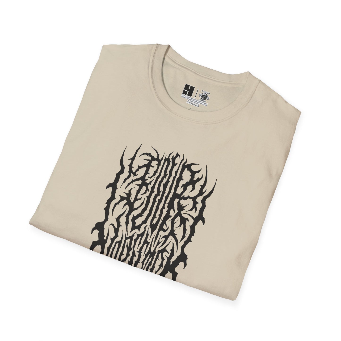 4H Metal Logo Black | Mythic Legions | Soft T-Shirt
