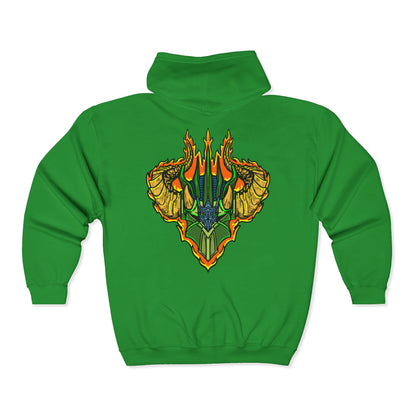 Sir Benegarr | Mythic Legions | Fan Art | Full Zip Hoodie