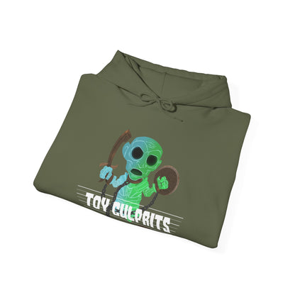 Toy Culprits Blue & Green Ghost | Mythic Legions | Fan Art | Pullover Hoodie