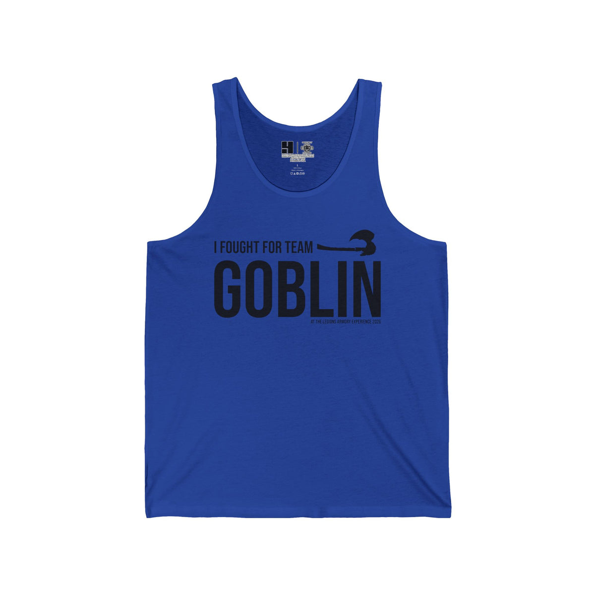 Team Goblin Legions Con 2026 (Black Logo) | Mythic Legions | Tank Top