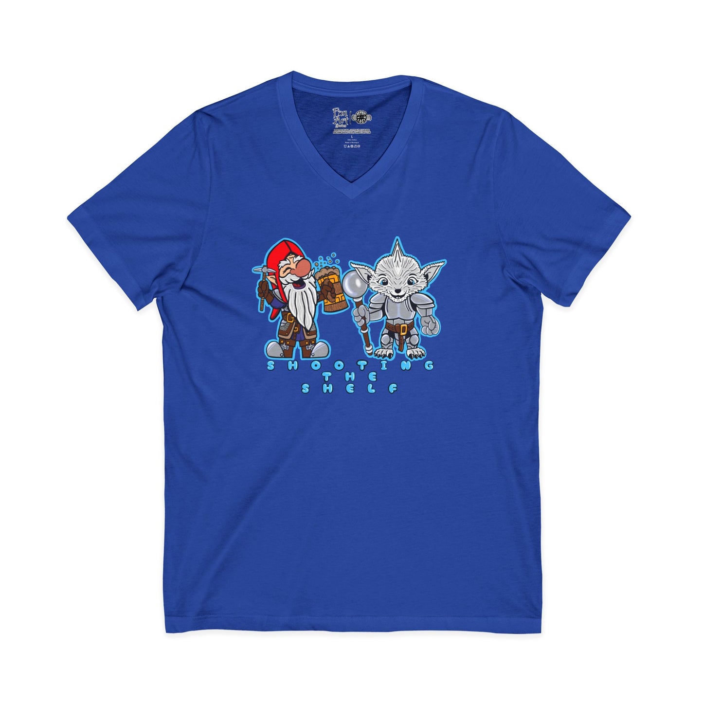 Shooting the Shelf | Mythic Legions | Fan Art | V-Neck T-Shirt