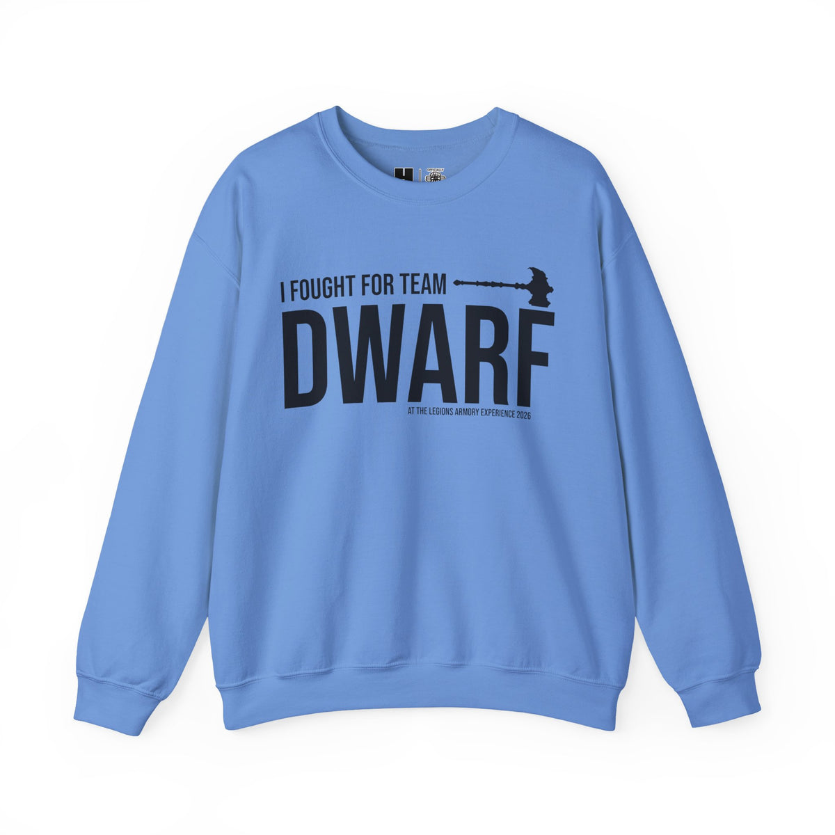 Team Dwarf Legions Con 2026 (Black Logo) | Mythic Legions | Sweatshirt