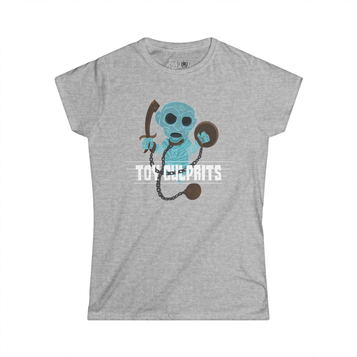 Toy Culprits Blue Ghost | Mythic Legions | Fan Art | Women's T-Shirt