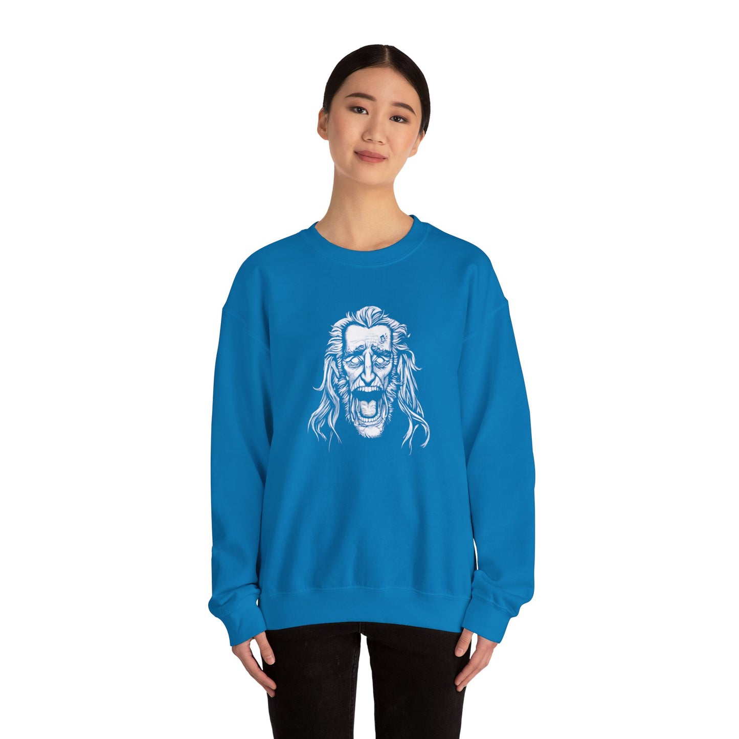 Jacob Marley | White | Figura Obscura | Sweatshirt