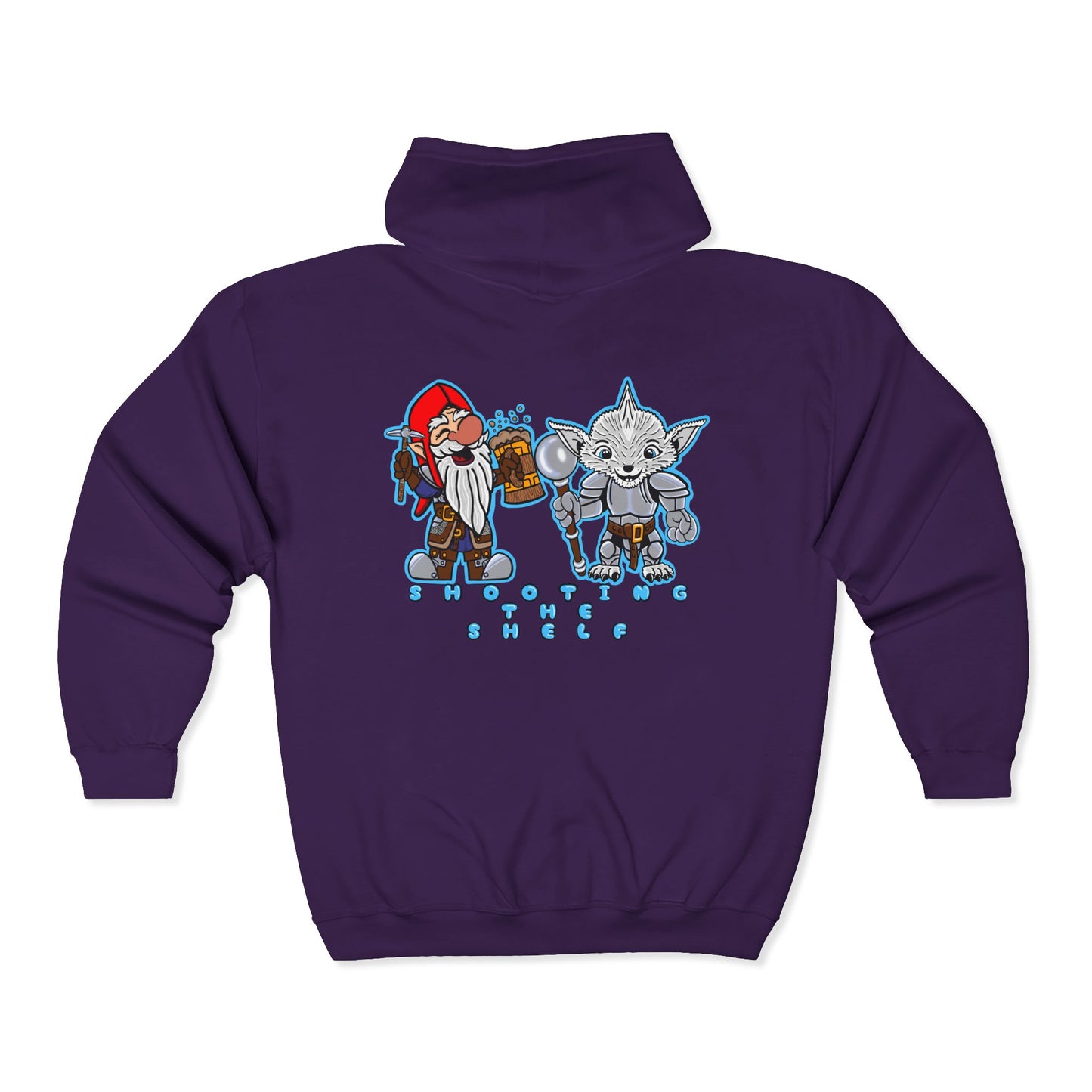 Shooting the Shelf | Mythic Legions | Fan Art | Full Zip Hoodie