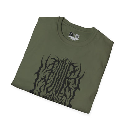 4H Metal Logo Black | Mythic Legions | Soft T-Shirt