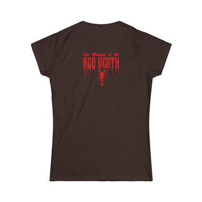 Masque of the Red Death, The | Red | Figura Obscura | Women's T-Shirt