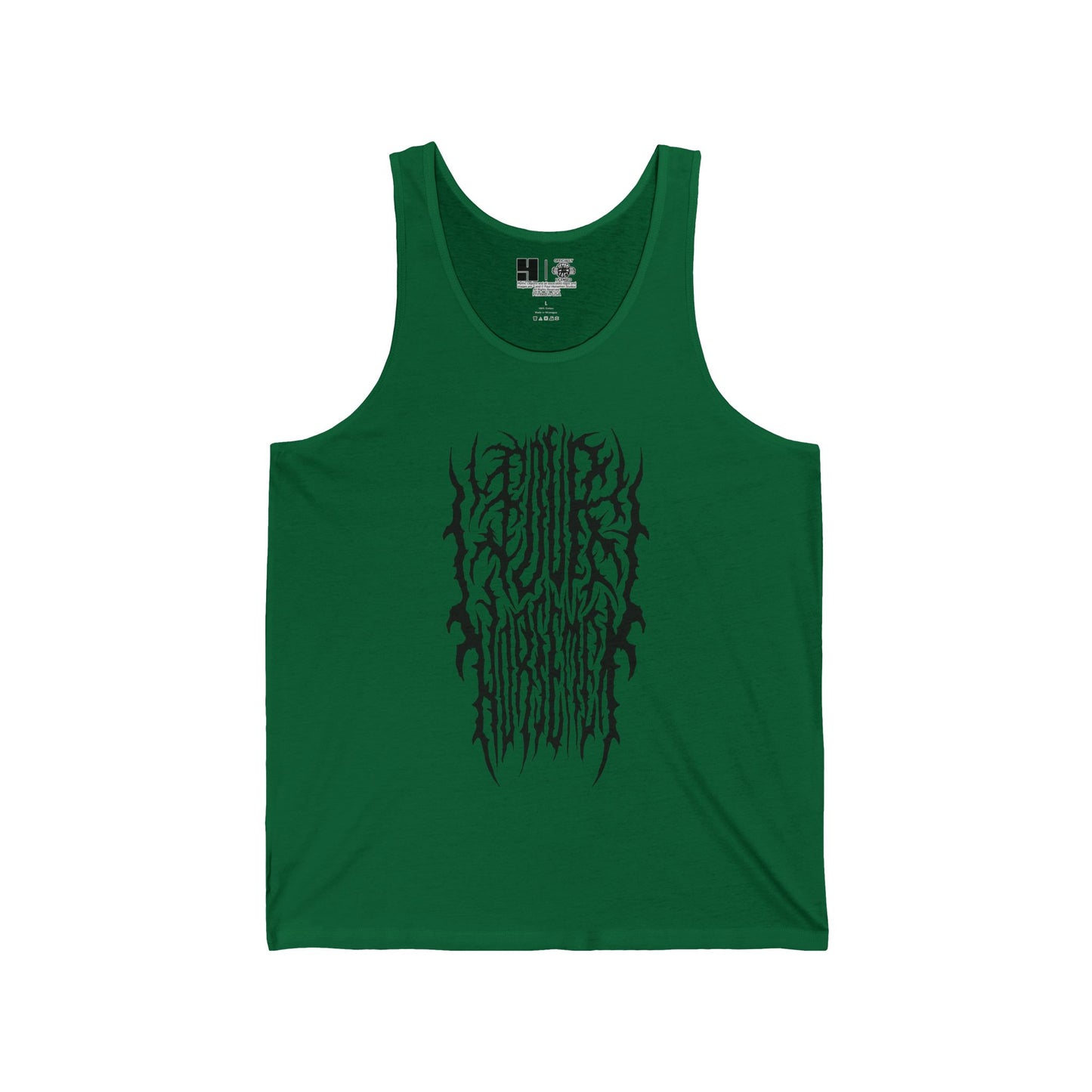 4H Metal Logo Black | Mythic Legions  | Tank Top