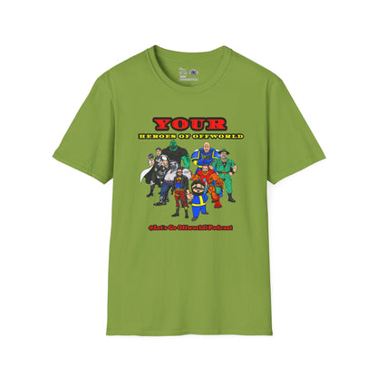 Heroes of Offworld | Mythic Legions | Fan Art | Soft T-Shirt