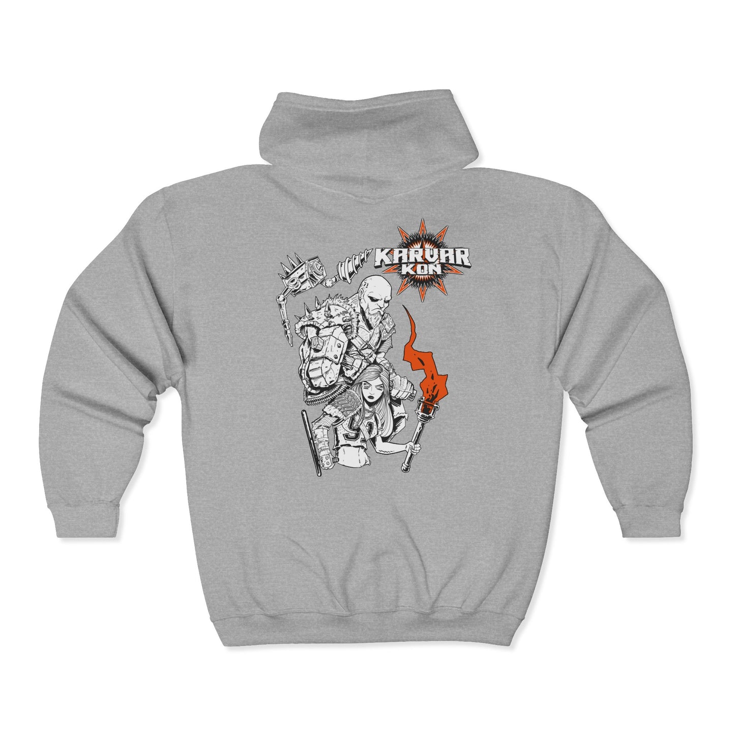 Karvar Kon | Mythic Legions | Fan Art | Full Zip Hoodie
