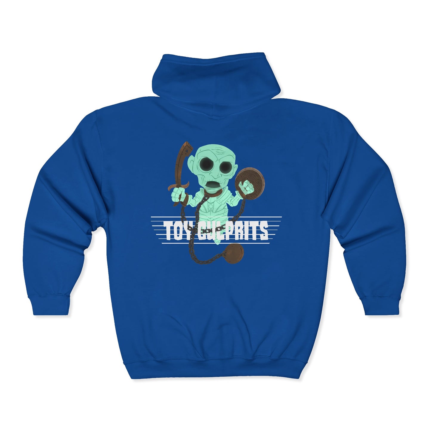Toy Culprits Green Ghost | Mythic Legions | Fan Art | Full Zip Hoodie