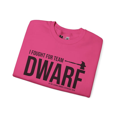 Team Dwarf Legions Con 2026 (Black Logo) | Mythic Legions | Sweatshirt