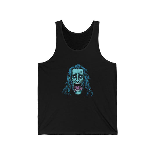 Jacob Marley | Blue/White | Figura Obscura | Tank Top