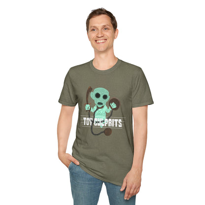 Toy Culprits Green Ghost | Mythic Legions | Fan Art | Soft T-Shirt