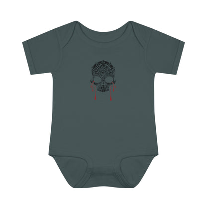 Masque of the Red Death, The | Black/Red | Figura Obscura | Baby Bodysuit