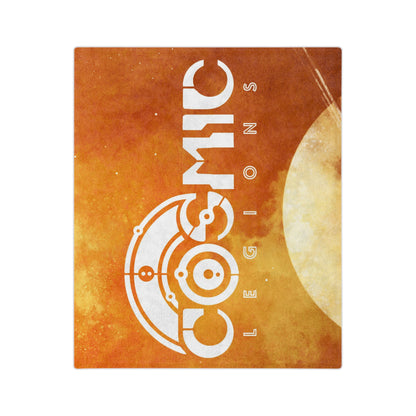 Cosmic Legions Logo v1 | Velveteen Microfiber Blanket