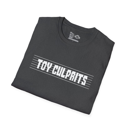 Toy Culprits White Logo | Mythic Legions | Fan Art | Soft T-Shirt