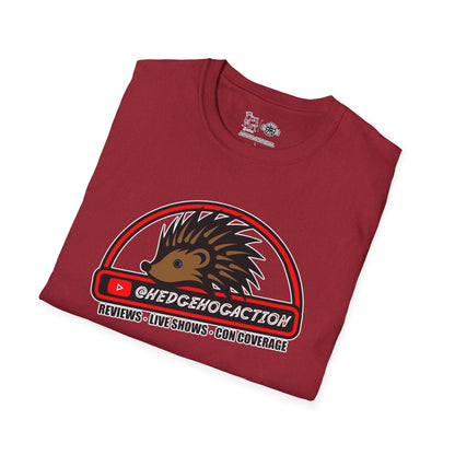 Hedgehog Action Logo | Mythic Legions | Fan Art | Soft T-Shirt
