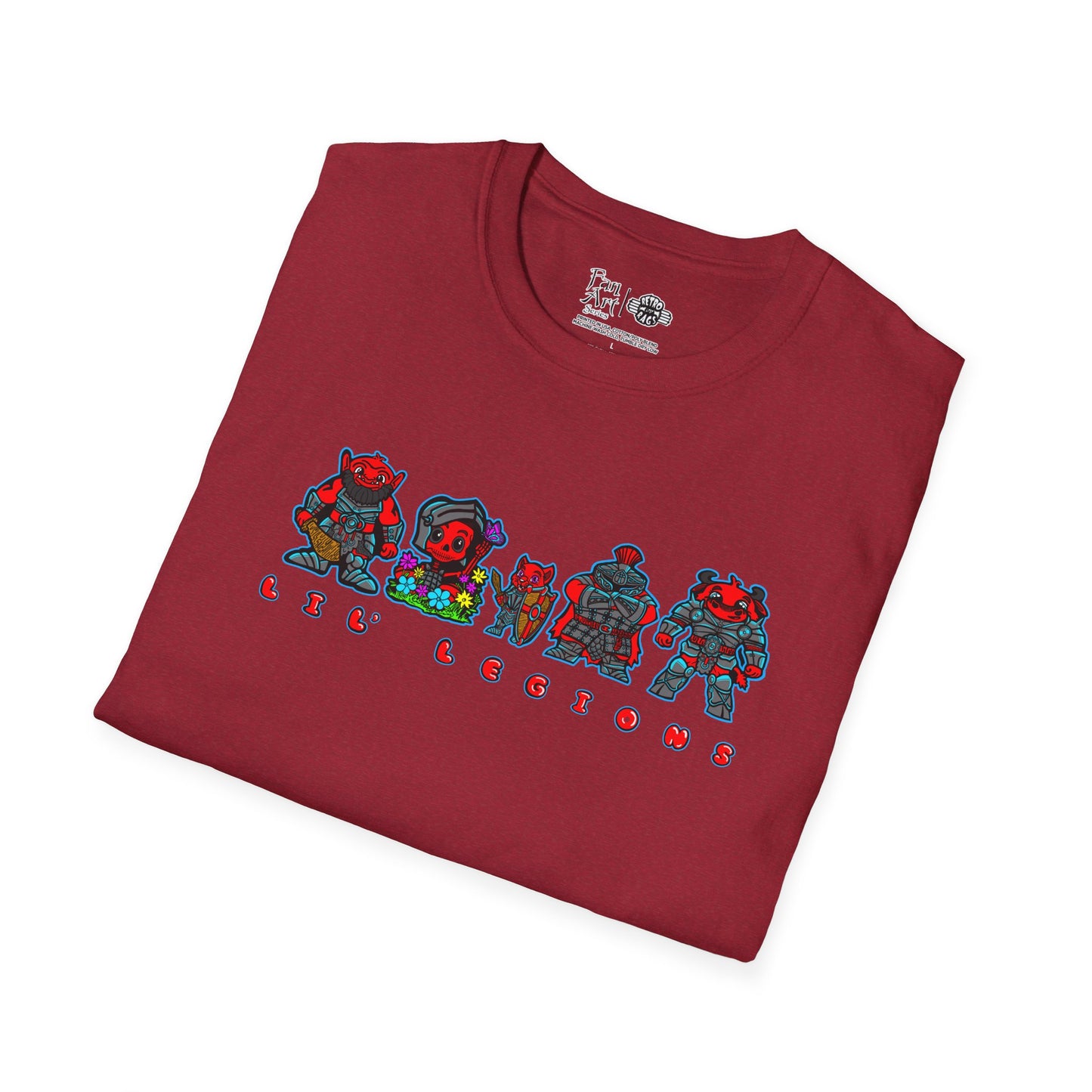 Lil' Legions | Mythic Legions | Fan Art | Soft T-Shirt