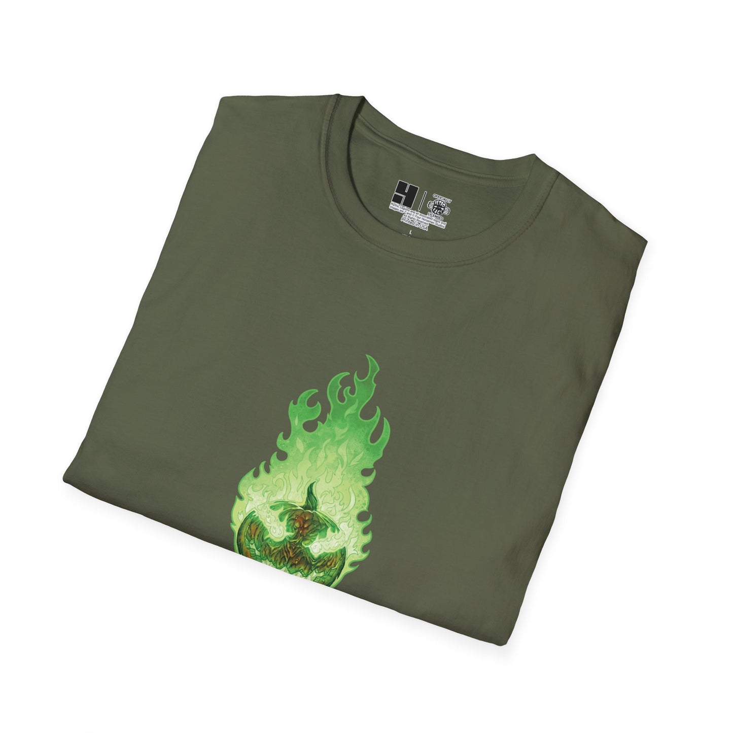 Headless Horseman, The | Green | Figura Obscura | Soft T-Shirt