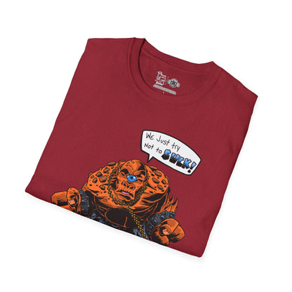 CB's Birthday Brontus | Mythic Legions | Fan Art | Soft T-Shirt